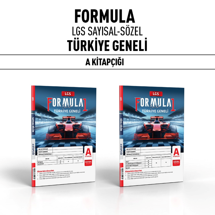 S.VİRAJ 08.SINIF FORMULA T.GENELİ SAY/SÖZ A -24-25